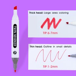Mobee -  168-Stk Pro Twin Marker