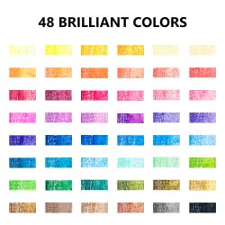 Mobee Akvarelblyanter - 48-Pak