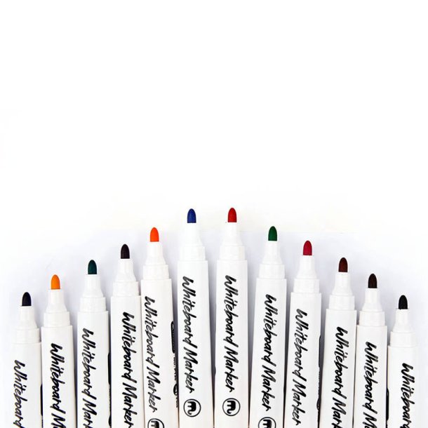 Mobee - Whiteboard Markers 12-pak