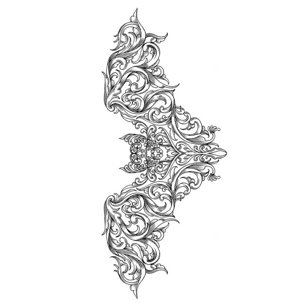 Marked in Ink A Tattoo Coloring Book