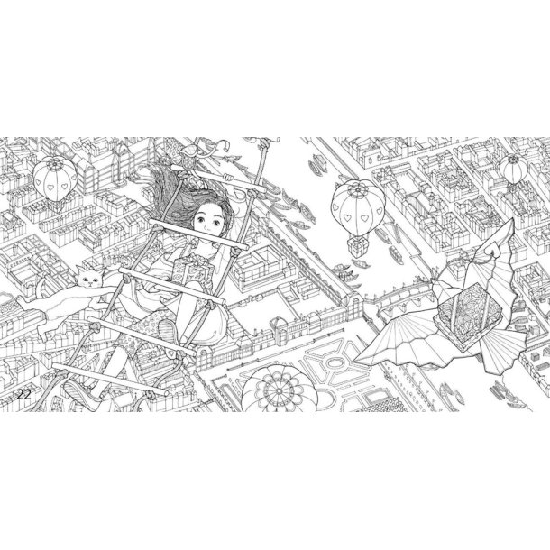 The Night Voyage A Magical Adventure and Coloring Book