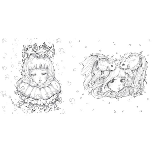 Pop Manga Mermaids and Other Sea Creatures