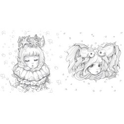 Pop Manga Mermaids and Other Sea Creatures