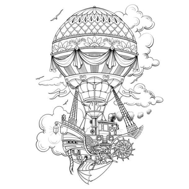 Immortal Ink A Tattoo Coloring Book