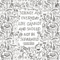 The Wondrous Workings of Science and Nature Coloring Book