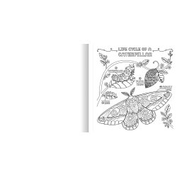 What's Inside a Garden?: Science and Nature Coloring Book