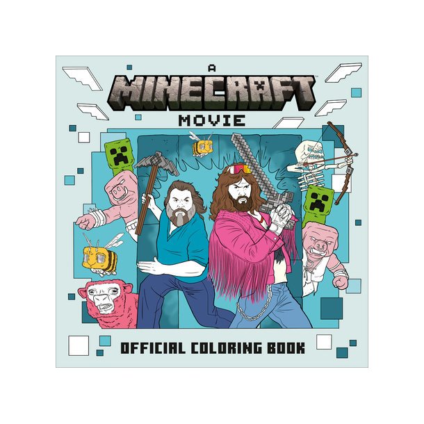 A Minecraft Movie - Official Coloring Book  