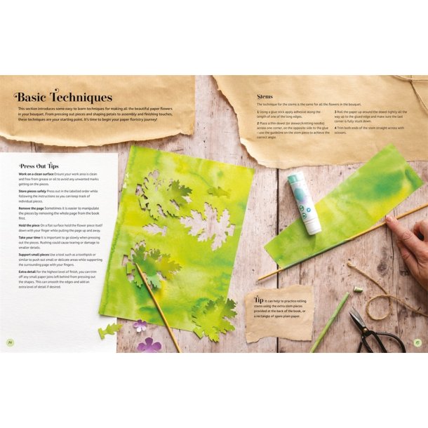 The Bouquet in a Book