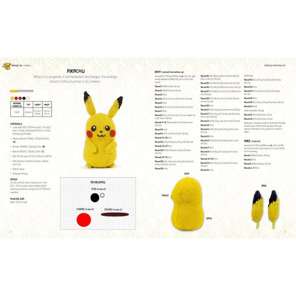 Pokmon Knitting Pikachu Kit