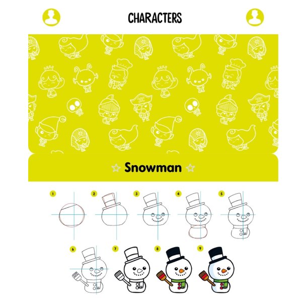 Kawaii Cute and Easy Drawing Deck