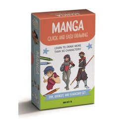 Manga Quick and Easy Drawing Deck