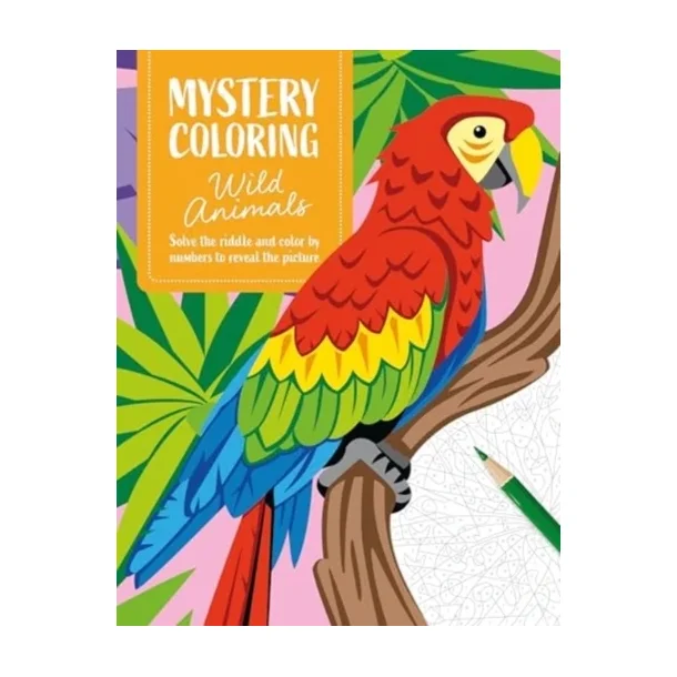 Mystery Coloring Wild Animals -  Solve the Riddle and Color by Numbers to Reveal the Picture