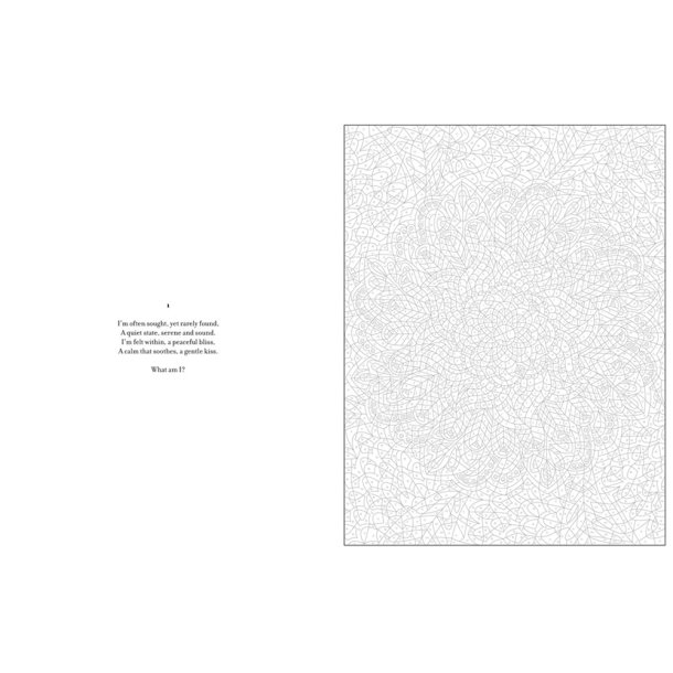 Paint-by-Number, Mystery Coloring Mandalas