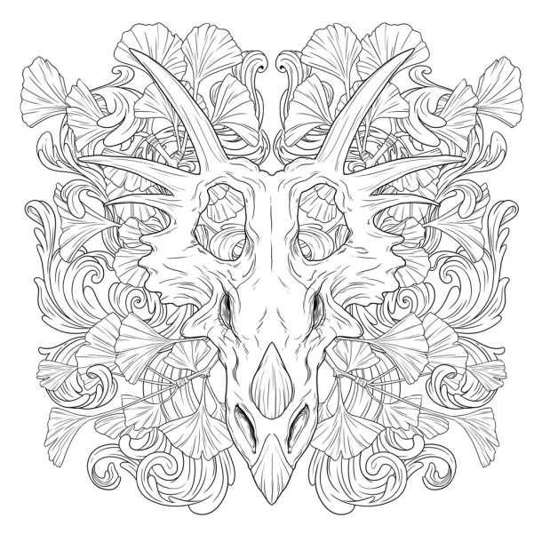 Dinosaurs A Smithsonian Coloring Book