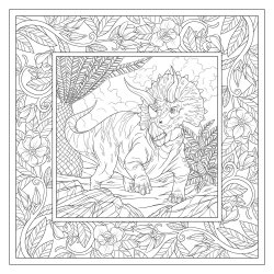 Dinosaurs A Smithsonian Coloring Book