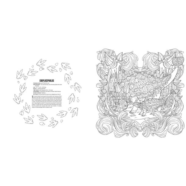 Dinosaurs A Smithsonian Coloring Book