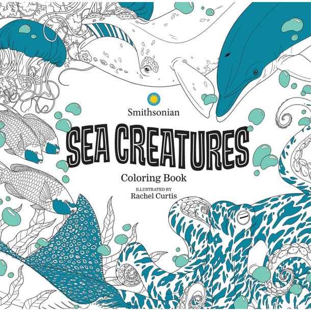 Sea Creatures A Smithsonian Coloring Book