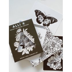 Velvet Coloring Posters