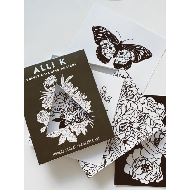 Velvet Coloring Posters