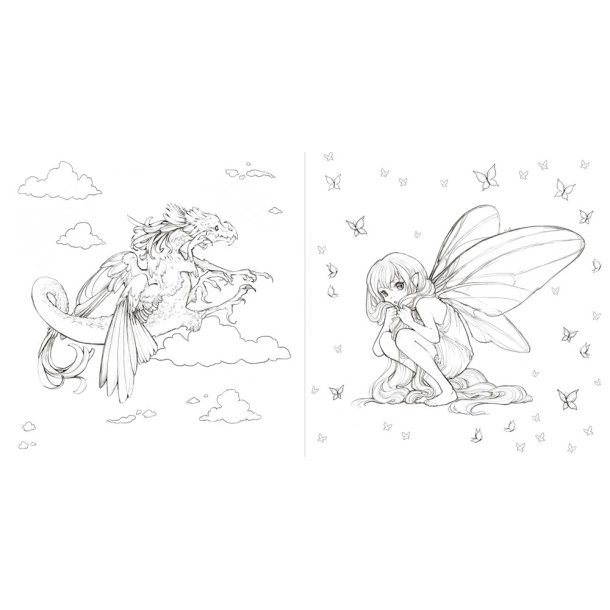 Pop Manga Dragons and Other Magically Mythical Creatures