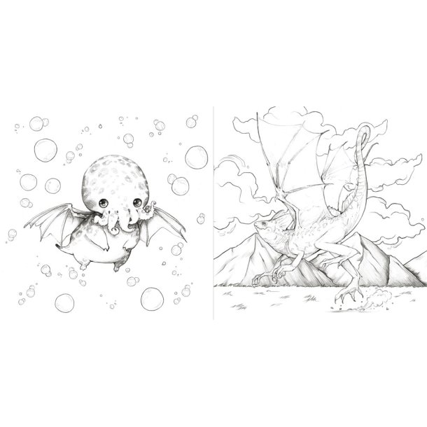 Pop Manga Dragons and Other Magically Mythical Creatures