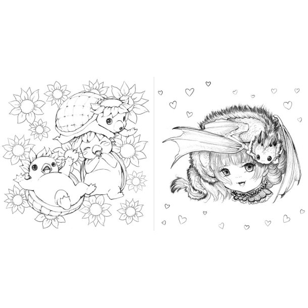 Pop Manga Dragons and Other Magically Mythical Creatures