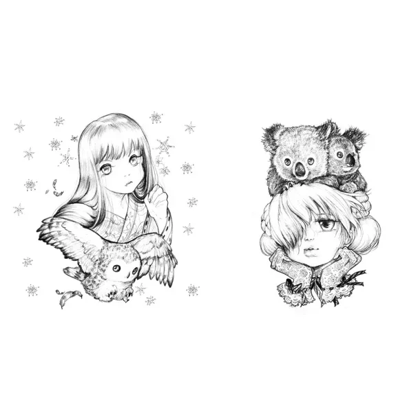 Pop Manga Malebogspakke + 60 Mobee Dual Tip Brush pens + Gelly Roll