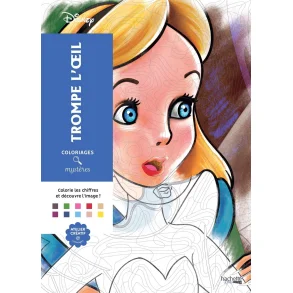 Disney Paint-by-Numbers - Optical Illusion