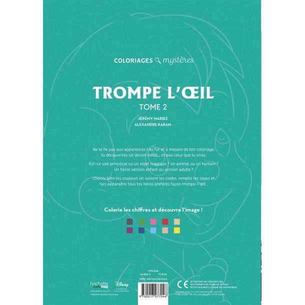 Disney Paint-by-Numbers  Optical Illusion � Volume 2