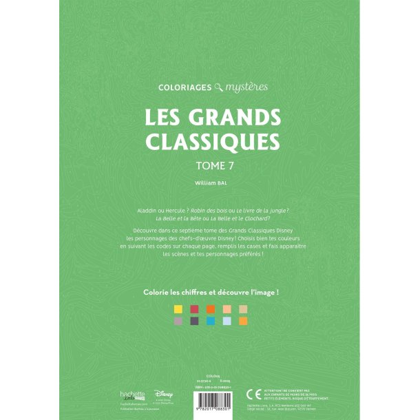 Disney Paint-by-Numbers - The Great Classics Volume 7