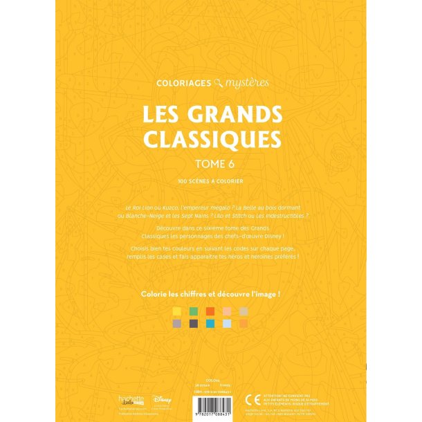 Disney Paint-by-Numbers - The Great Classics � Volume 6