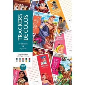 Disney Paint-by-Numbers - Companion Book Disney Mystery Coloring Trackers