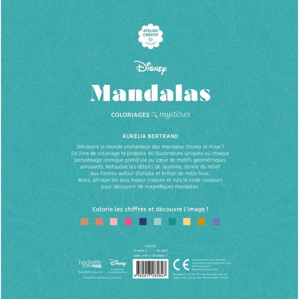 Disney Paint-by-Number - Mandala (Aladdin &amp; others)