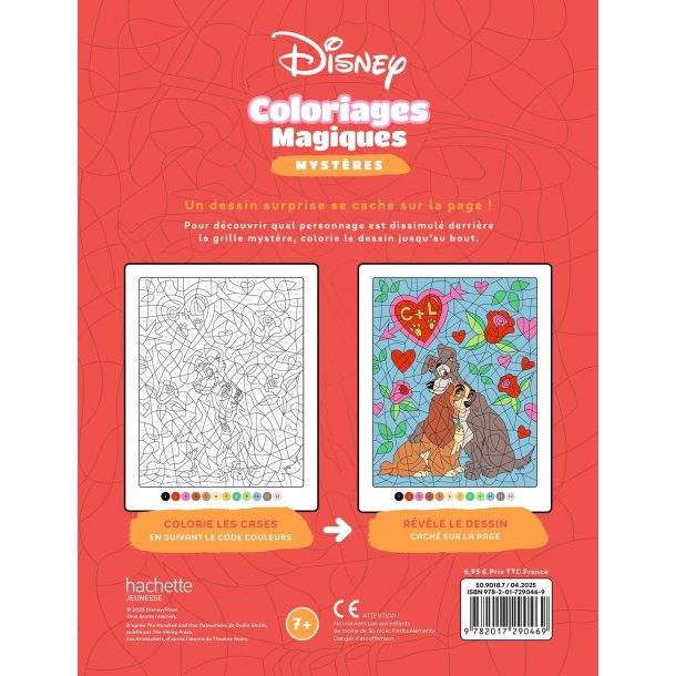 Disney Paint By Numbers, Junior � Special Dogs and Cats 