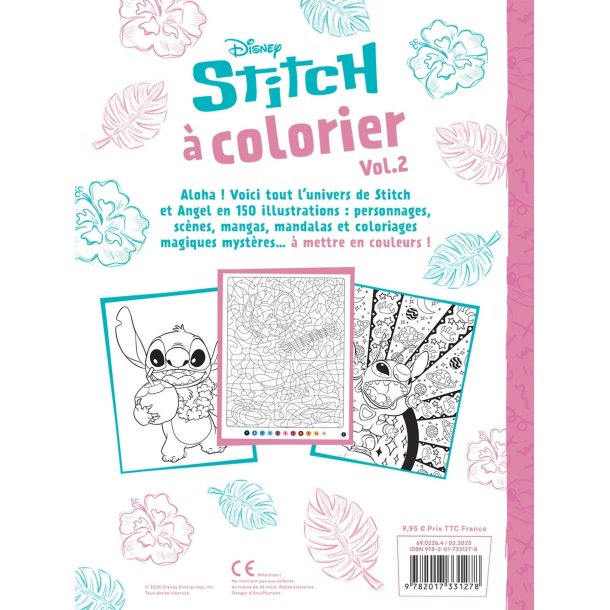 Disney Paint By Numbers, Junior - Stitch Vol. 2