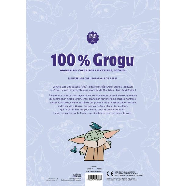 100% Grogu Mandalas, Mystery Coloring &amp; Scenes