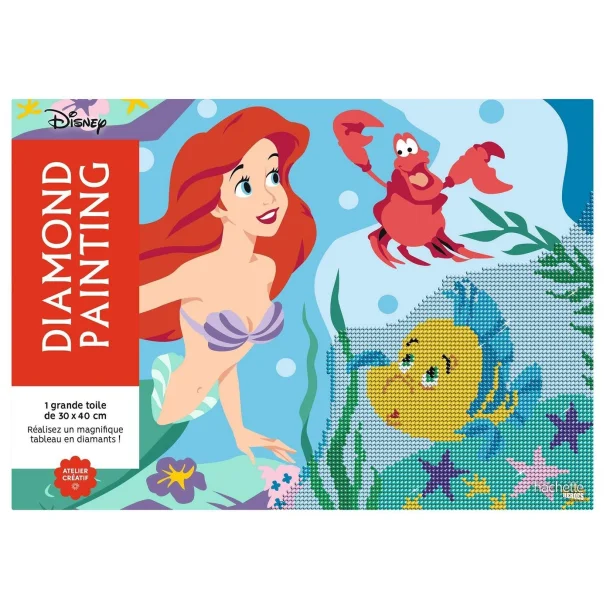 Diamond painting Disney  official -  The Little Mermaid