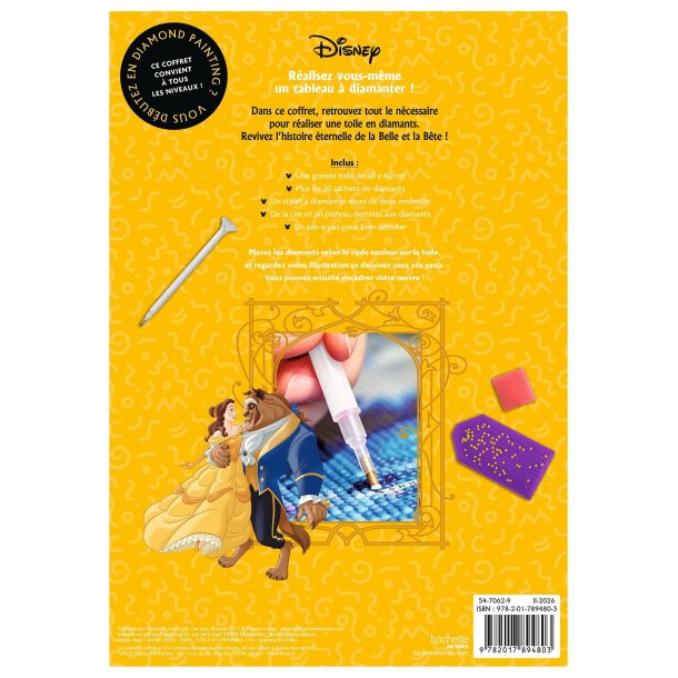 Diamond painting Disney  official -  Beauty and the Beast