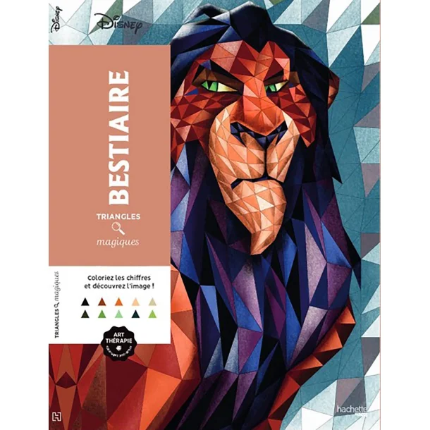 Disney Paint-by-Numbers - Disney Magic Triangles � Animals 