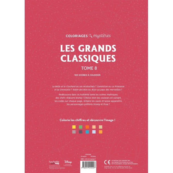 Disney Paint-by-Numbers - The Great Classics, Volume 8