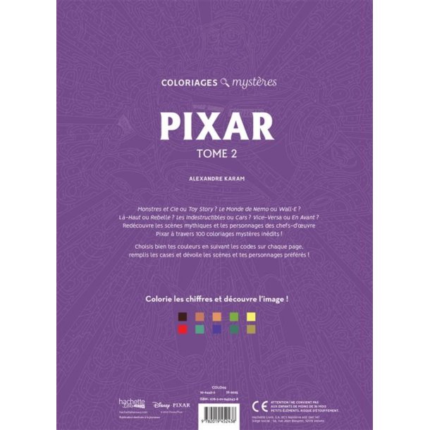 Disney Paint-by-Numbers - Pixar � Volume 2