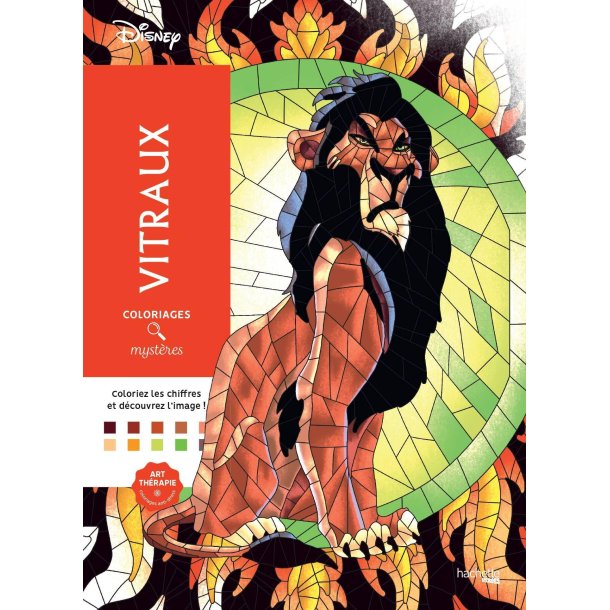 Disney Paint-by-Number - Stained Glass