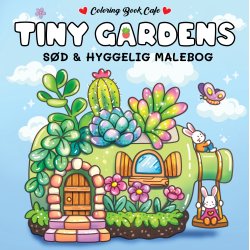 Tiny Gardens - Sd og Hyggelig Malebog