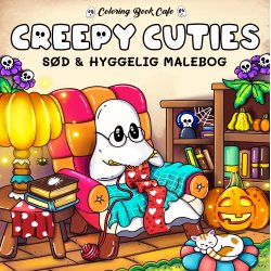 Creepy Cuties - Sd og hyggelig malebog