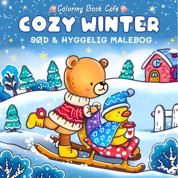 Cozy Winter - Sd og Hyggelig Malebog