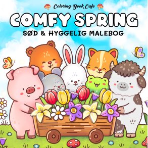 Comfy Spring - Sd og hyggelig malebog