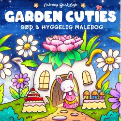 Garden Cuties - Sd og hyggelig malebog