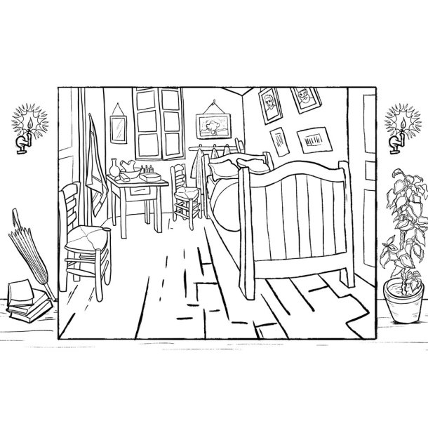 Coloring Van Gogh Malebog