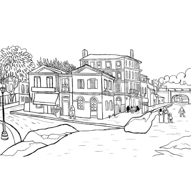 Coloring Van Gogh Malebog