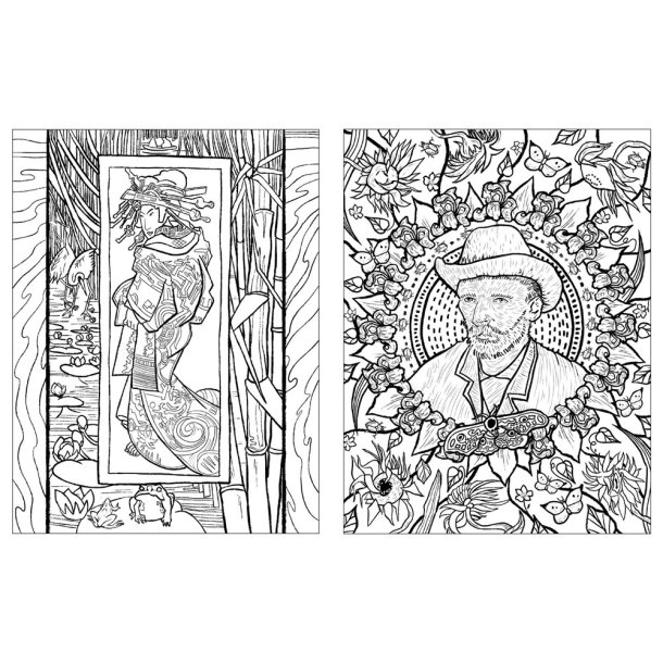 Coloring Van Gogh Malebog